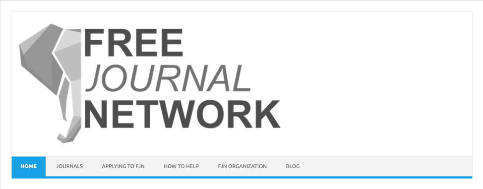 Free Journal Network website https://freejournals.org/